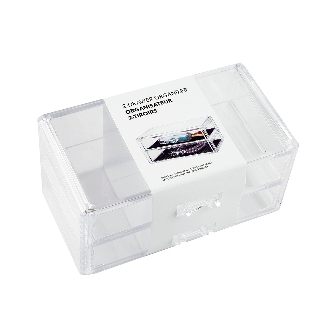 MINISO 2 Drawer Organizer Unit Makeup Storage Box Walmart Canada