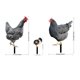 thumbnail image 5 of Juego de 3 piezas enchufables estéreo JM decoración de aves de corral tamaño de patio, 5 of 5