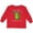 Red, variant on Inktastic There's No Party Like Mardi Gras-alligator Boys or Girls Long Sleeve Toddler T-Shirt