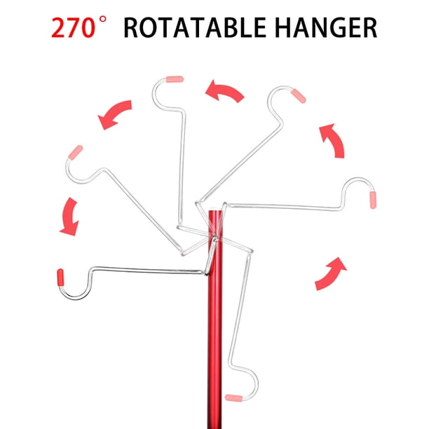 Support De Lanterne Télescopique De Camping – Fer Forgé Vintage, Pliable, Capacité 5 Kg, Léger 135 G, Pour Randonnée Et Pique-nique