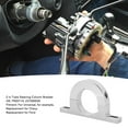 thumbnail image 3 of Aramox Billet Aluminum Steering Column Bracket, 2 In Tube Steering Column Bracket 2310000030 Billet Aluminum Steering Column Keyed Anti Drop Mount Replacement For, 3 of 8