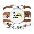 thumbnail image 1 of Like Sports Fitness Balanced Fencing Bracelet Chain Rope Ornament Wristband, 1 of 3
