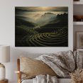 thumbnail image 2 of Designart "Dynamic Views of the Vineyard II" Landscapes Print on Natural Pine Wood, 2 of 5