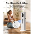 thumbnail image 3 of Humidifiers for Room Bedroom, 2.1Gal/8L Humidifiers for Home, Large Room, Top Fill Whole House Cool Mist for Plants Baby, white, 3 of 10