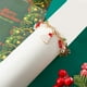 thumbnail image 5 of Adornos navideños, adornos navideños, regalos navideños, pulsera navideña para mujer, hermosa cadena ajustable, regalo navideño familiar, pulseras para mujer, 5 of 6