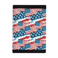 thumbnail image 3 of FUIALDOLG American Flag Eagle Print Slim Trifold Card Wallet, Polyester Children's Wallet Dustproof Kids Trifold Wallet for Outdoor Sports Daily Use, 3 of 7