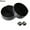 Black, variant on Cheers.US 2Pcs Bicycle Handlebar Tape Bicycle Handle Bar Tape Wraps with 2 Bar Plugs Cycling Handle Wraps for Mountain Bike Road Bike