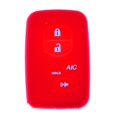 thumbnail image 2 of Caja de Llave telemando 5 Botones Reemplazo para Vehículos rojo kusrkot Cubierta de clave de protección de silicona, 2 of 7