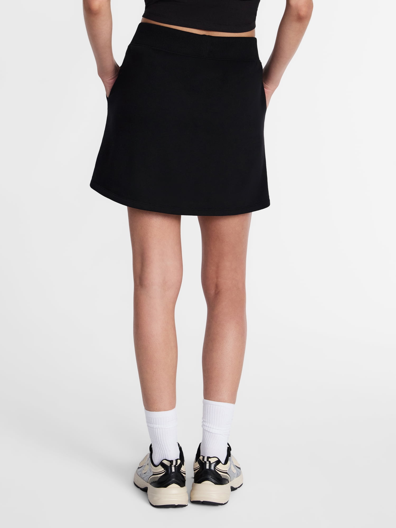 Athletic Works Women's and Women's Plus Fleece Skort, Size XS-4X