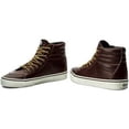 thumbnail image 4 of Tenis Vans Sk8-Hi GrounBrkrs Hombre Bota Skate Casual Piel cafe 28 Vans VN0A38GEOE5, 4 of 5