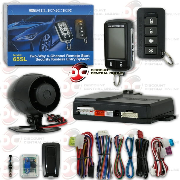 SILENCER 65SL LONG RANGE TWOWAY CAR REMOTE STARTER AND FULL SECURITY
