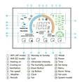 thumbnail image 6 of Tuya Wi-Fi Smart Large Colorful Screen, Room Programmable Air Thermostat For Switch Heating Cooler Bridge Voice ,Temperature calibrating, 6 of 6