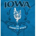 thumbnail image 2 of Iowa Floral Corn Symbol Cute IA Women's Graphic T Shirt Tees Brisco Brands 3X, 2 of 6