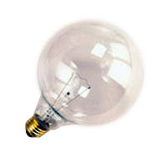 6 Qty. Halco 60W G40 CL Med 130V Halco G40CL60 60w 130v Incandescent Clear Lamp Bulb