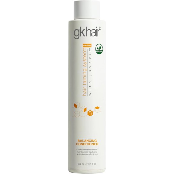 GK HAIR Global Keratin Balancing Conditioner (10.1 Fl Oz/300ml) For Oily & Color Treated Hair Daily Use After Shampoo Conditioning Deep Cleanser & Impurities Remover Restores pH Levels