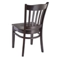 thumbnail image 2 of Hybrid Side Chair in Walnut with Wood Seat (Set of 2), 2 of 2