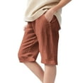 thumbnail image 2 of GERsome Girls Athletic Shorts Lounge Soft Comfy Shorts with Drawstring Yoga Workout Sweat Shorts with Pockets Sports Shorts for Kids Teens Brown 4-5 Years, 2 of 8