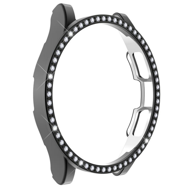 Electroplated TPU Protective for Galaxy Watch 4 Classic Durable Hollow Design Smartwatch Bumper Accessory