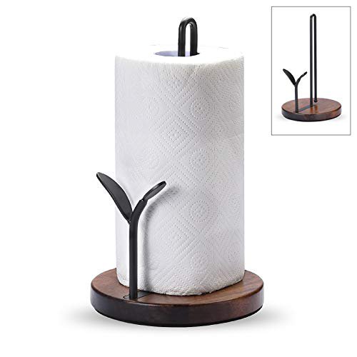 Standing Paper Towel Holder, Kitchen Paper Hanger Rack, Simply Tear