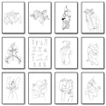 thumbnail image 2 of Póster abstracto de dibujo de una línea de pareja de amor, posturas especiales para hombre y mujer, pintura en lienzo, arte minimalista para pared, imagen para decoración del hogar, 2 of 5