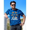 thumbnail image 2 of My Corgi Is Herding Tie Dye Crystal Men -Image by Shutterstock, Male Small, 2 of 4