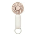 thumbnail image 2 of Frogued Handheld Fan Energy-saving 3 Wind Speeds Plastic Portable Mini Fans for Outdoor (White), 2 of 13