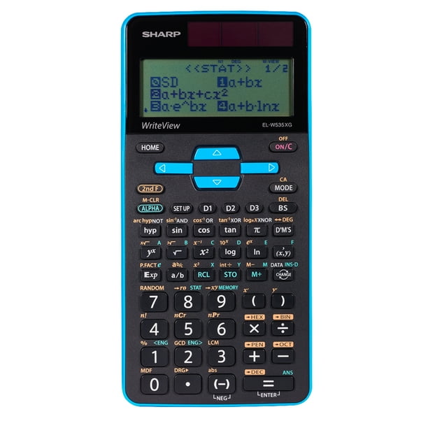 Sharp ELW535XGBL 422 Function 16-Digit Scientific Calculator, 422