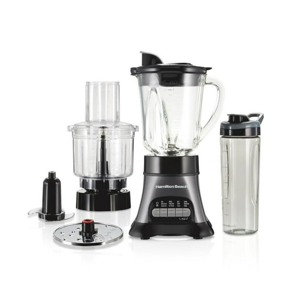 Licuadora Hamilton Beach 3 en 1 4 Velocidades 1.18 L 700 W Color Gris