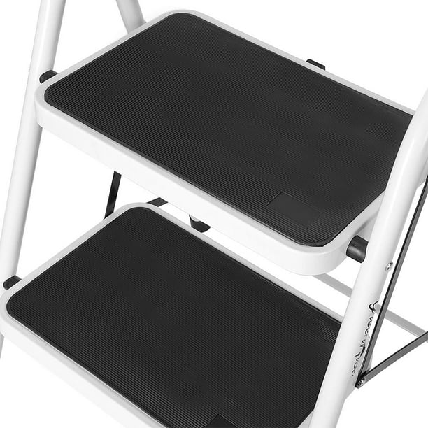 Livingbasics 2 Step Folding Step Stool Ladder