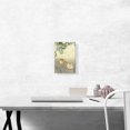 thumbnail image 2 of ARTCANVAS Two Chicks Fighting Over Butterfly Canvas Art Print by Ohara Koson - Size: 12" x 8" (0.75" Deep), 2 of 5