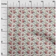 thumbnail image 2 of oneOone Cotton Flex White Fabric Florals Craft Projects Decor Fabric Printed By The Yard 40 Inch Wide, 2 of 4