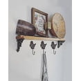 thumbnail image 3 of Vintage Cast Iron Bird Decorative Hooks Hangers with Screws, Heavy Duty Wall Garage Hook Rustic Country Wall Coat Hook Bird Animal Hook for Hanging To, 3 of 5