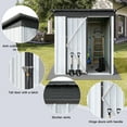 thumbnail image 5 of Metal garden sheds 5ftx3ft outdoor storage sheds, 5 of 5
