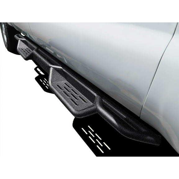 APS Black 6 Inches Tubular Drop Down Style Nerf Bars Running Boards Compatible with Ford F250 F350 Super Duty 1999-2016 Crew Cab