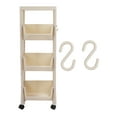 thumbnail image 2 of Plastic Shelf Organizer for Kitchen Living Room Bathroom Laundry Room   Multifunctional, Space Saving,  Storage, High Space Utilization,, 2 of 8