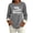 Gray#27, variant on YOIAVAIOY Sweatshirts for Women Fleece Lined Oversized Long Sleeve Pullovers Fall Winter Casual Fashion Tops Solid Color Lightweight Pink L