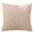 thumbnail image 1 of Pallene Soft Synthetic Throw Pillow Covers. Short Wool Velvet Decorative Pillow Covers For Couch Sofa In Living Room With 3D Geometric Pattern., 1 of 5
