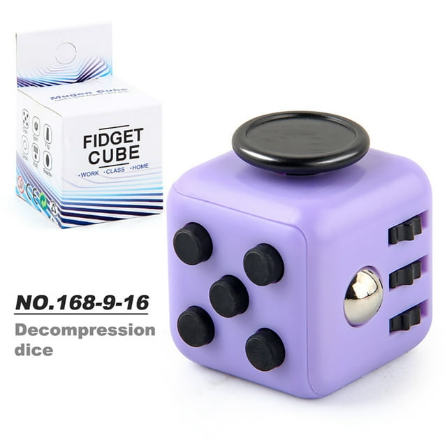 Amyove Magic Cube Toy Novelty Stress Anxiety Relief Toys Relaxing Hand-held Multifunctional Props