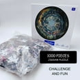 thumbnail image 3 of Cerem 1000 Pieces Jigsaw Puzzle - Round Art Puzzle for Wall Decor - Difficult and Challenge Game - Large 27 Inch - City View, 3 of 7