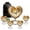 Owl-1, variant on SABURIAL Owl Urn - Decorative Urn for Ashes - Combo 2 - Large with 3 Inch Pack of 2 - Human Remains Urns - Cremation for Ashes - Large Funeral Urns