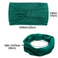 thumbnail image 2 of Dalrosia 6PCS Wide Boho Headbands for Women Non-Slip Headwraps Yoga Running Sports Workout Gym Turbans Bandana Headbands, 2 of 6