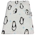 thumbnail image 2 of PKQWTM Funny Penguin Book Cover Book Protector Book Sleeve Book Pouch Book Bag 6x9 inch, 2 of 4