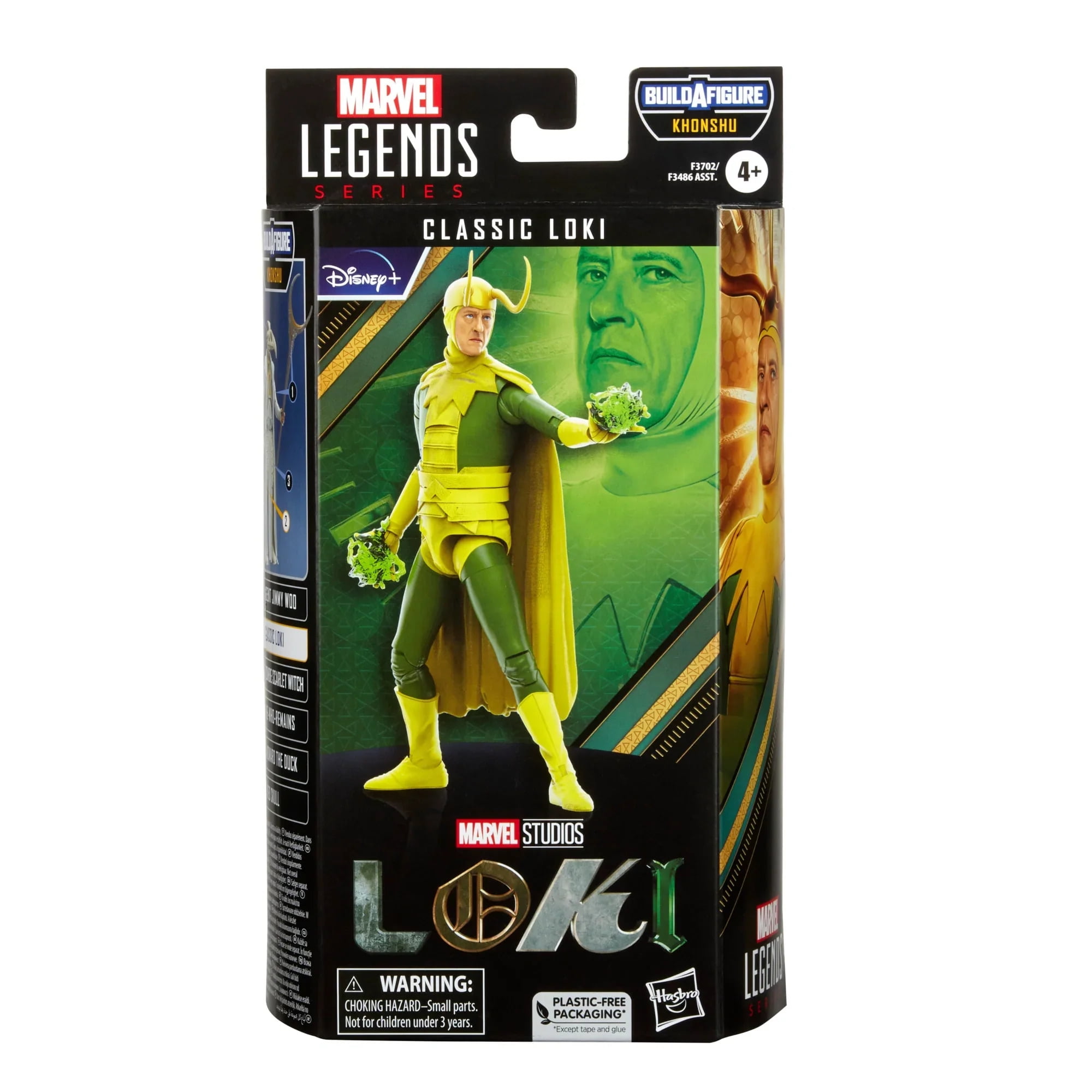 Marvel Legends Series MCU Disney Plus Classic Loki Marvel Action