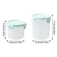 thumbnail image 2 of Hinati Clearance Plastic Kitchen Storage Box Sealed Food Preservation Clear Organizers and Storage Bins , Stackable Storage Containers for Kitchen Pantry Organization and Storage, Dishwasher safe, 2 of 5