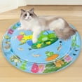 thumbnail image 5 of Pet Water Bed, 2025 New 25in Small Dog Water Bed with Inflator, Puppy & Cat Thickened Water Mat, Water Sensory Play Mat for Cats, Durable & Easy-Clean Playmat, Suitable for Indoor Pets, 5 of 9