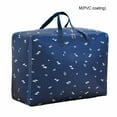 thumbnail image 4 of QualitChoice Sac de Rangement Sac de Voyage Pochette à Jouets Imperméable Multi-Usage Accessoires Ménagers Design Épaissi Fournitures pour la Maison Poisson Bleu m Tissu Oxford Poisson Bleu, PVC m, 4 of 6