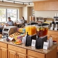 thumbnail image 6 of 3 Gallon Large Capacity Plastic Beverage Dispenser with Slim Base, Spring-Loaded Spigot, Detachable Drip Tray, Dishwasher Safe, Ideal for Parties & Restaurants, 6 of 8