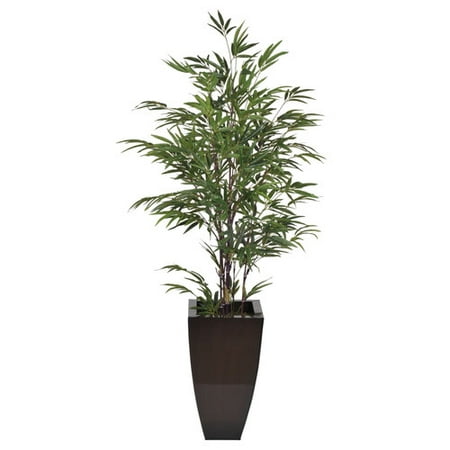 Brayden Studio Camelopardalis Artificial Black Bamboo Tree In Brayden Studio Camelopardalis Artificial Black Bamboo Tree In Planter