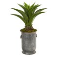 thumbnail image 1 of Nearly Natural 9811 39 in. Agave Artificial Plant in Metal Planter, 1 of 1