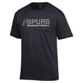 thumbnail image 2 of Men's Champion  Black San Antonio Spurs Basketball Jersey Cotton T-Shirt, 2 of 3